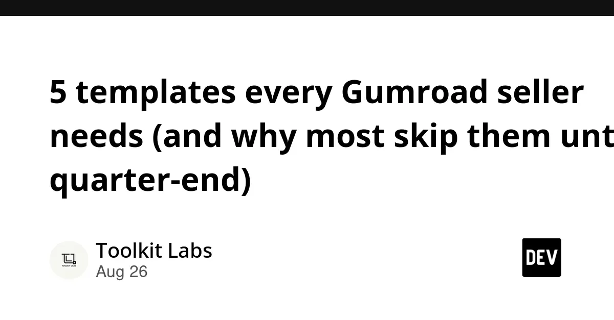 Gumroad卖家财务自动化管理